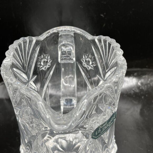 J G Durand Cristal France Crystal Covered Sugar and Creamer Set of 2 - Picture 6 of 8